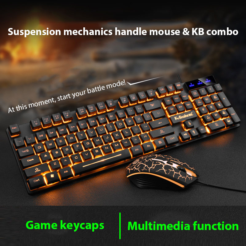 Gaming Keyboard And Mouse Combo Wireless - Set Keyboard dan Mouse KM320 Keyboard