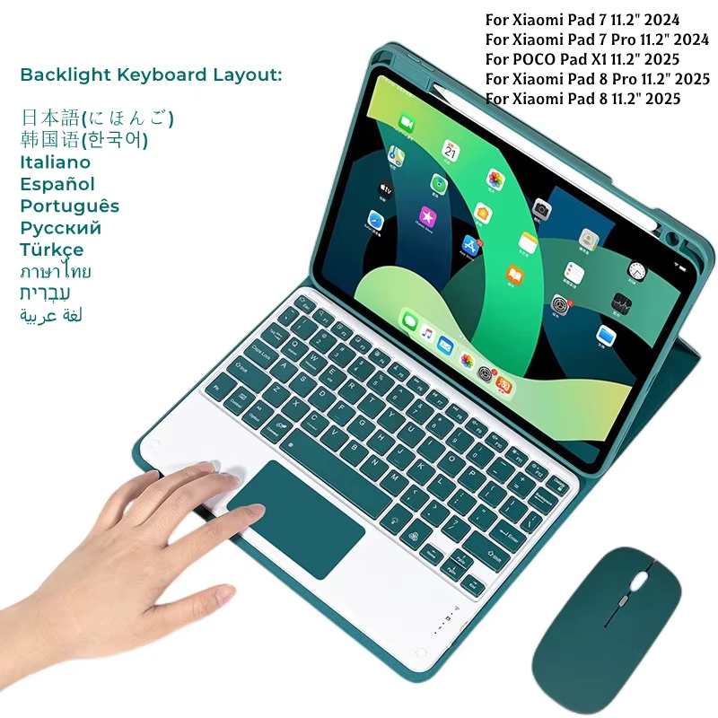 Gaming Keyboard Mouse Wireless - Casing Keyboard Backlight Mouse untuk Xiaomi