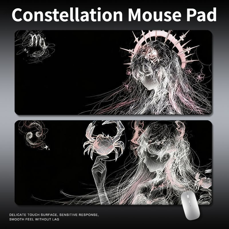 Gaming Keyboard Brand - Alas mouse berukuran besar bertema konstelasi