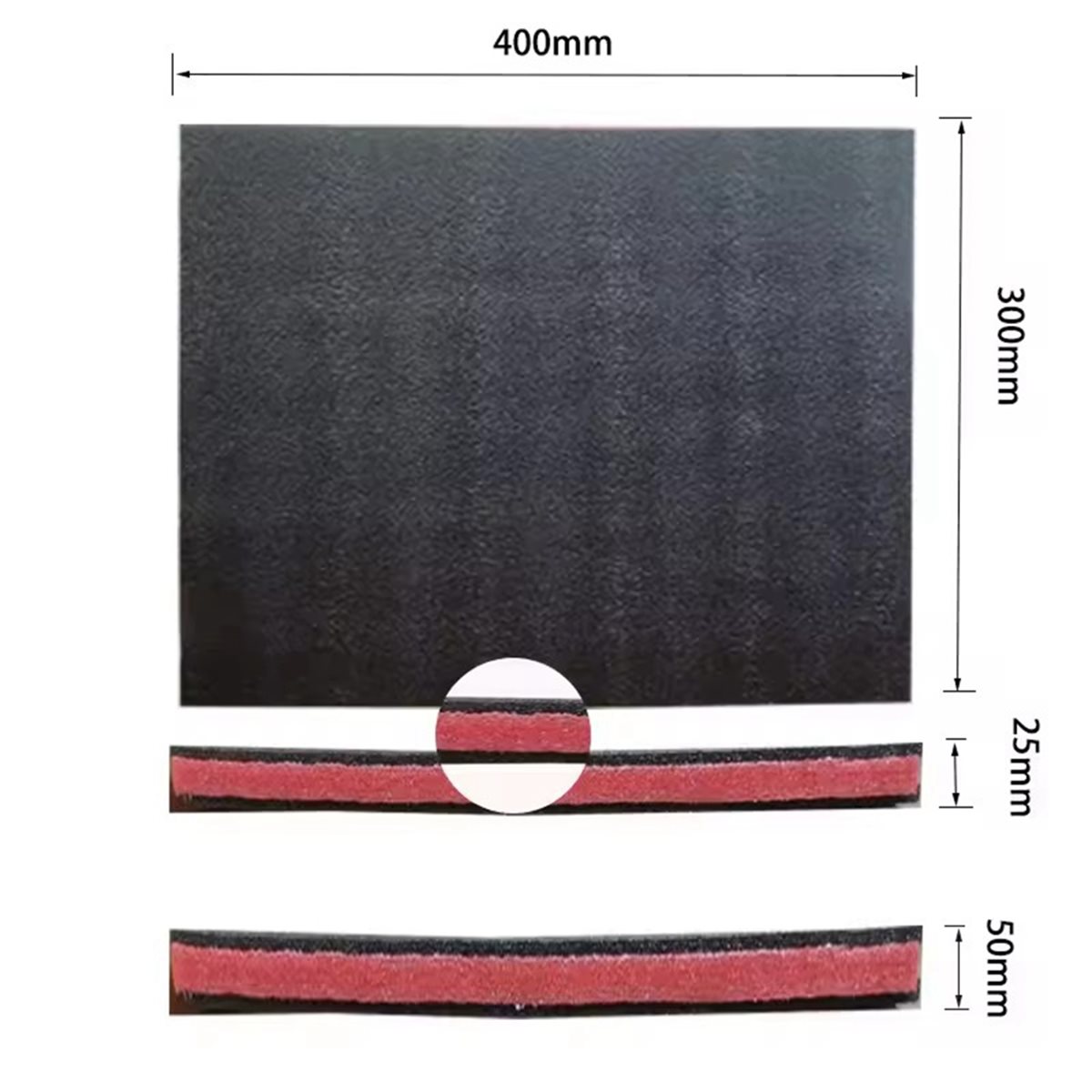Polyurethane Foam Sheet - Busa Kotak Peralatan A24I, Lembaran Busa