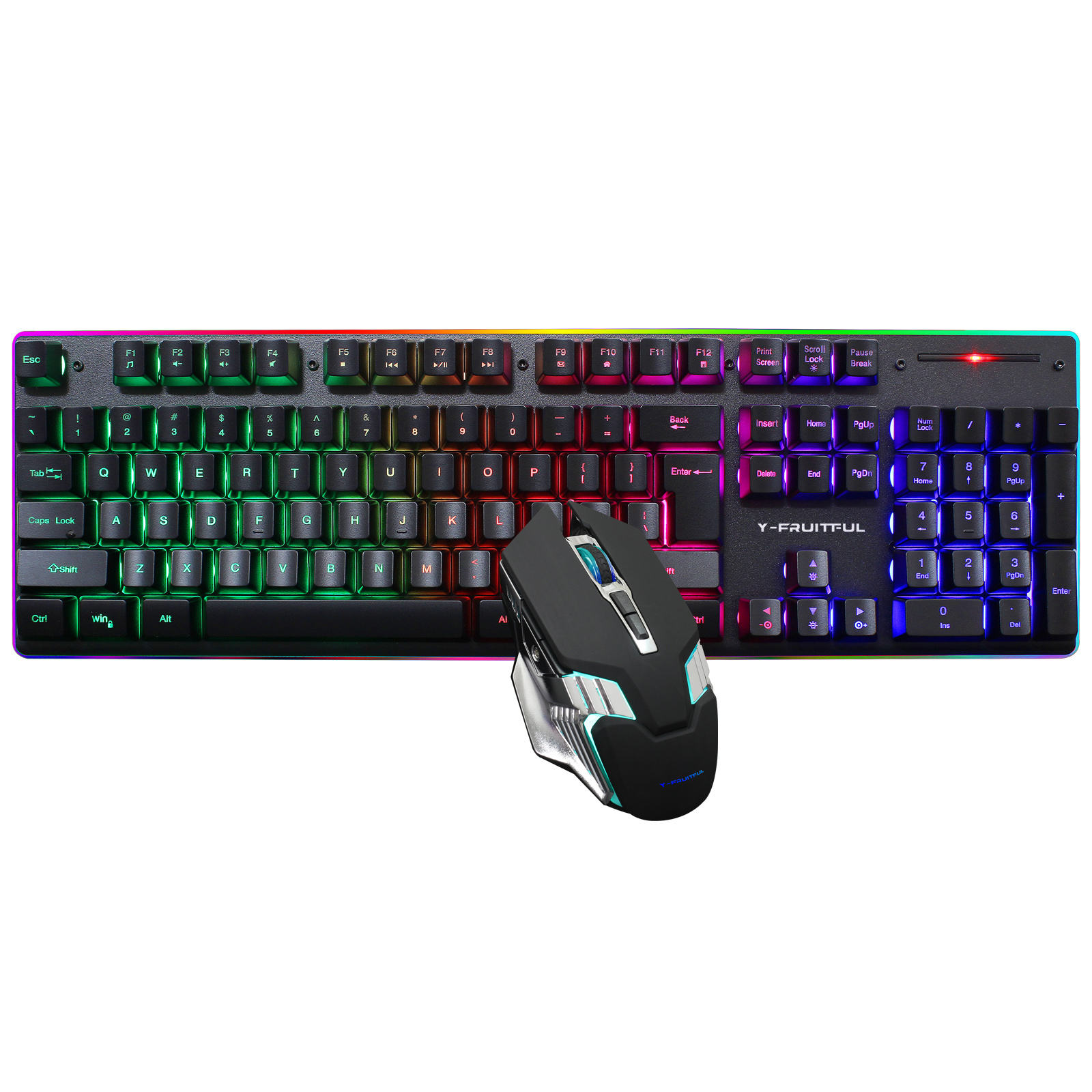Gaming Keyboard And Mouse Combo Wireless - Kombo Keyboard dan Mouse Mekanis Gaming