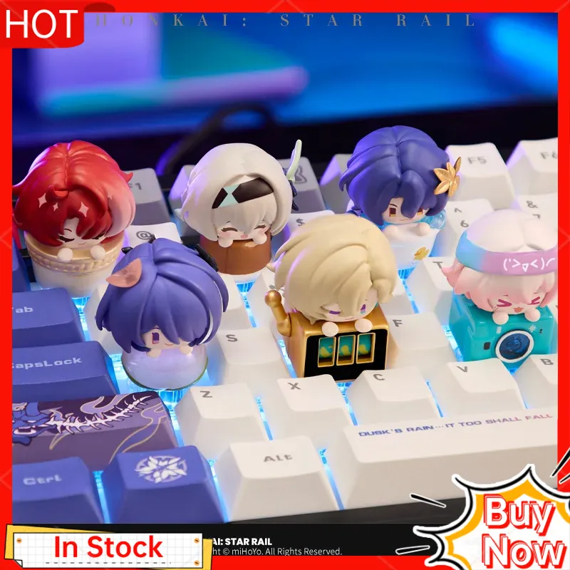 Gaming Keyboard Ergo - Mihoyo Honkai Star Rail Anime Figure