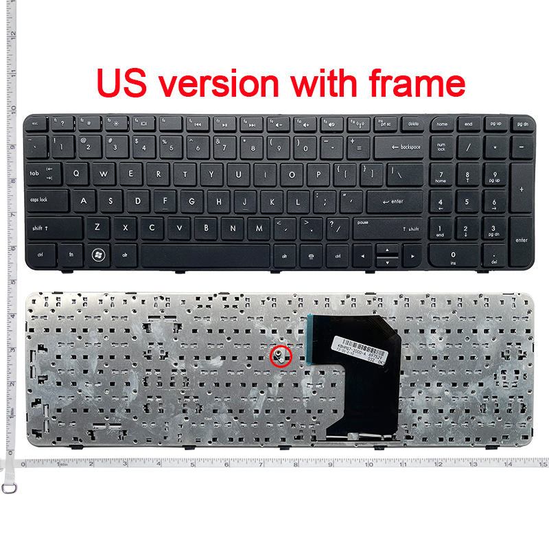 Gaming Keyboard E Yooso - SP/FR/US/RU Keyboard untuk HP Pavilion G7-2000