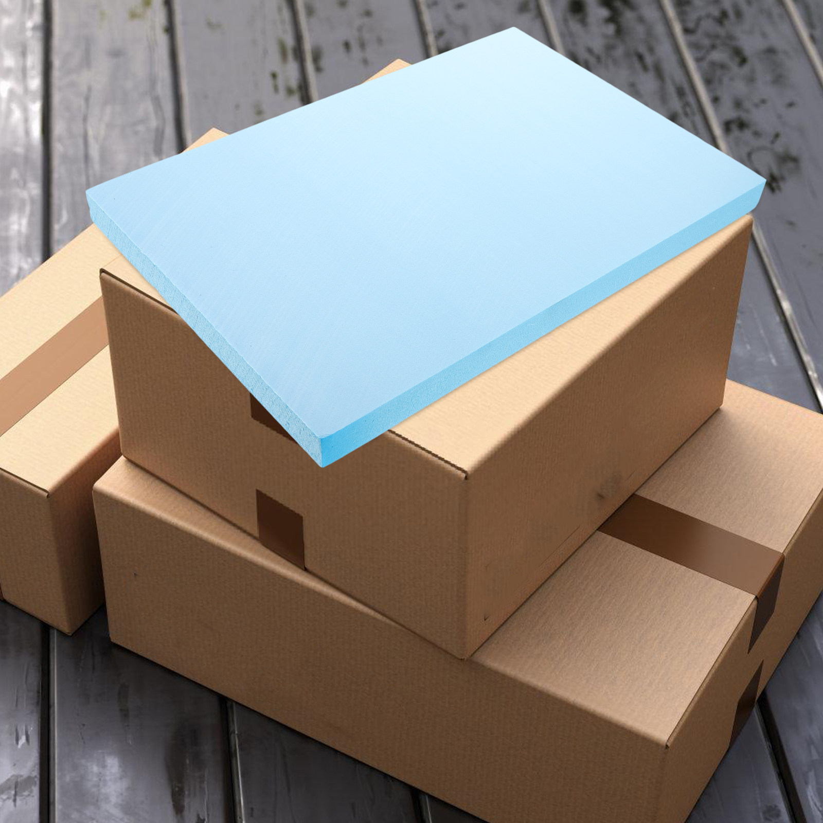 Polyurethane Foam Sheet - 2Pcs Lembaran Busa Poliuretan Kepadatan Tinggi