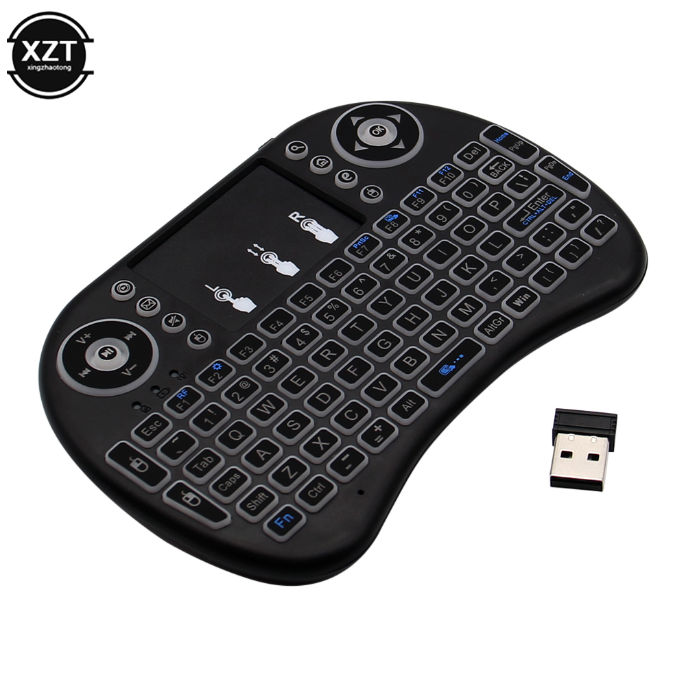 Gaming Keyboard Mouse Wireless - Papan ketik nirkabel Mini I8 PC