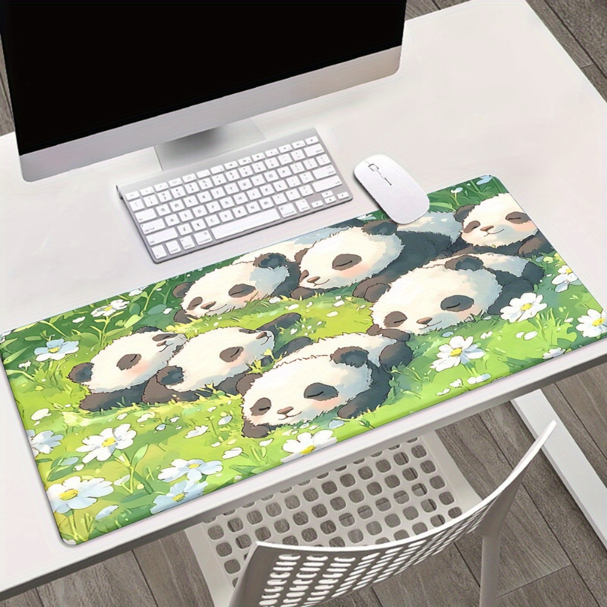 Gaming Keyboard Brand - Merek Panda Mousepad Iron Art Alas