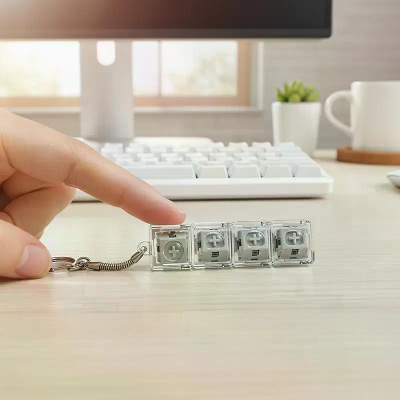 Mechanical Switch Tester - Penguji Sakelar Keyboard Mekanik 6 Tombol
