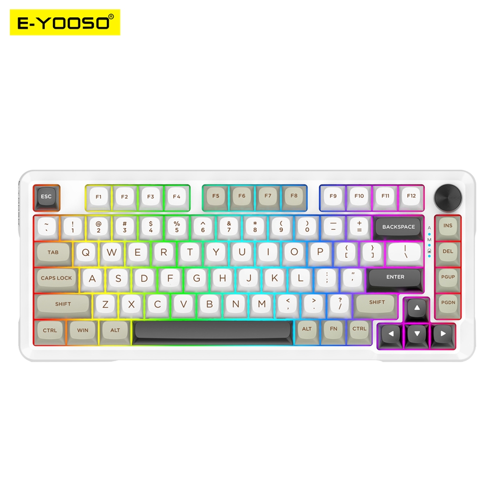 Gaming Keyboard E Yooso - E-YOOSO RGB USB Keyboard Gaming Mekanis