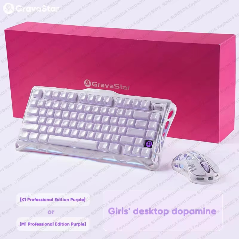 Gaming Keyboard Brand - GravaStar M1 M2 Mouse Nirkabel atau