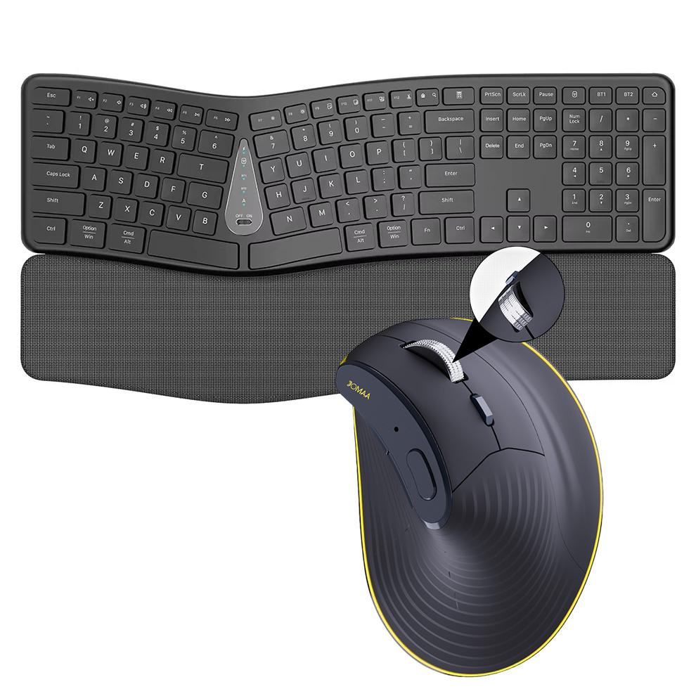 Gaming Keyboard And Mouse Combo Wireless - Kombo Keyboard dan Mouse Nirkabel 2.4G,