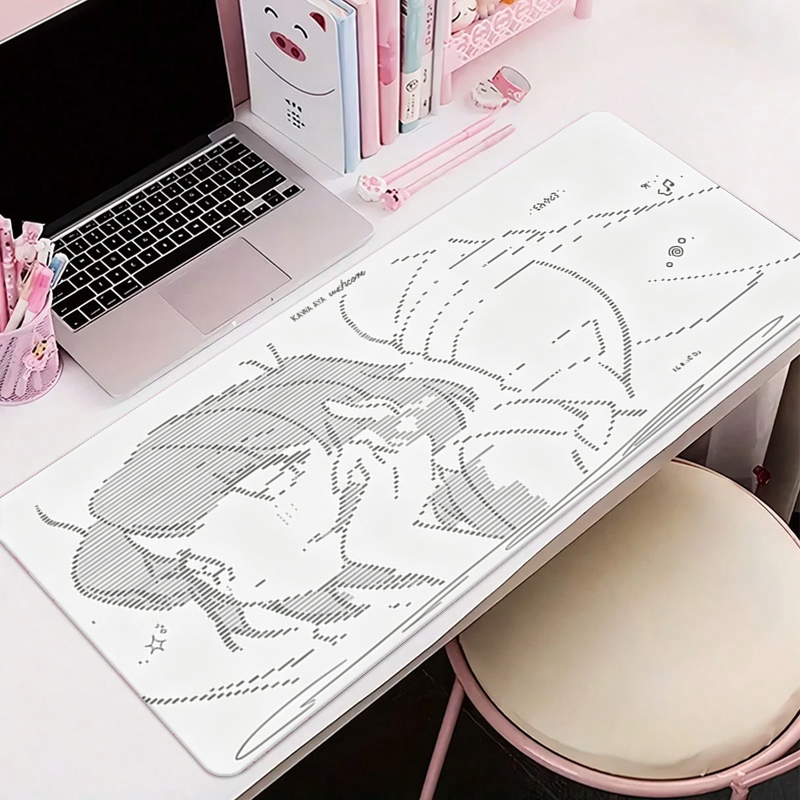 Gaming Keyboard Tactile - 1 Buah Alas Mouse Kulit Anime