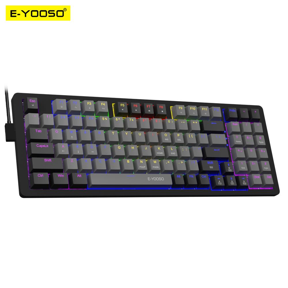 Gaming Keyboard E Yooso - E-YOOSO Z94 Keyboard Gaming mekanik USB,