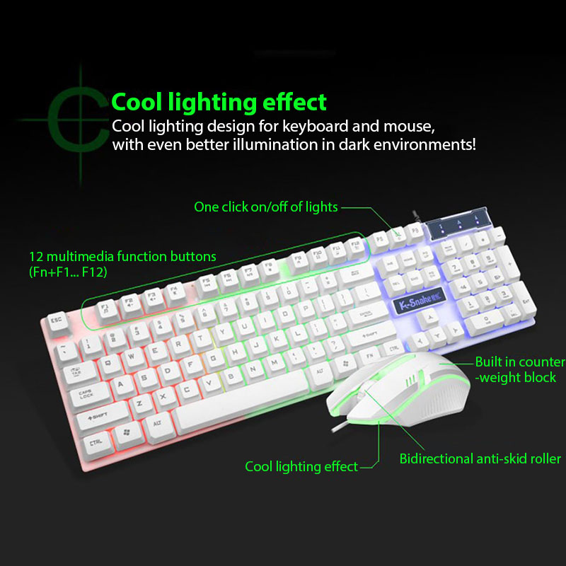 Set Keyboard dan Mouse KM320 K - Gaming Keyboard And Mouse Combo Wireless ulasan dan harga