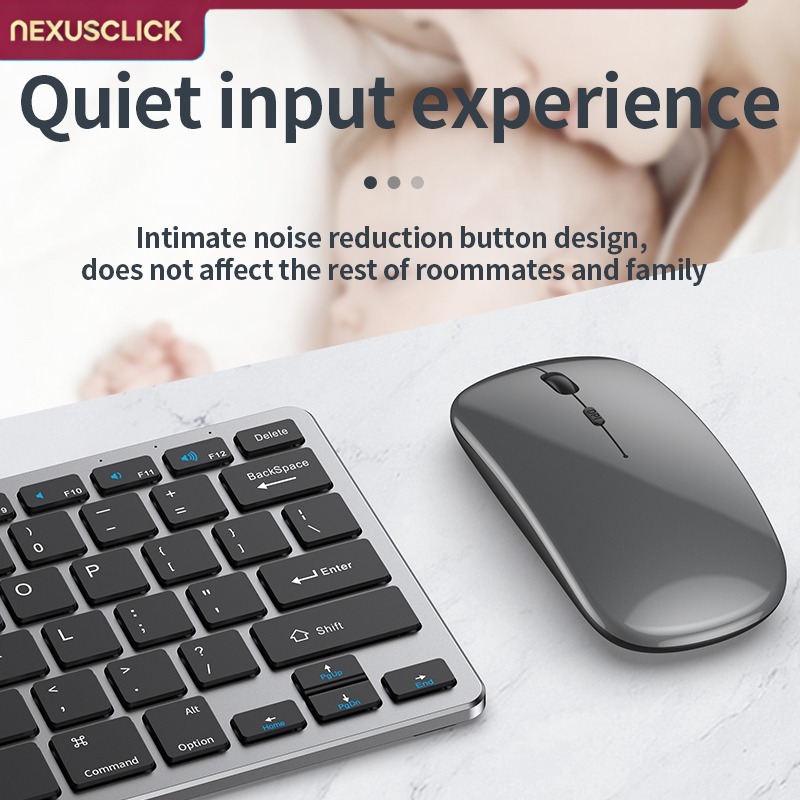 NexusClick 2.4G Wireless Keybo - Gaming Keyboard And Mouse Combo Wireless ulasan dan harga