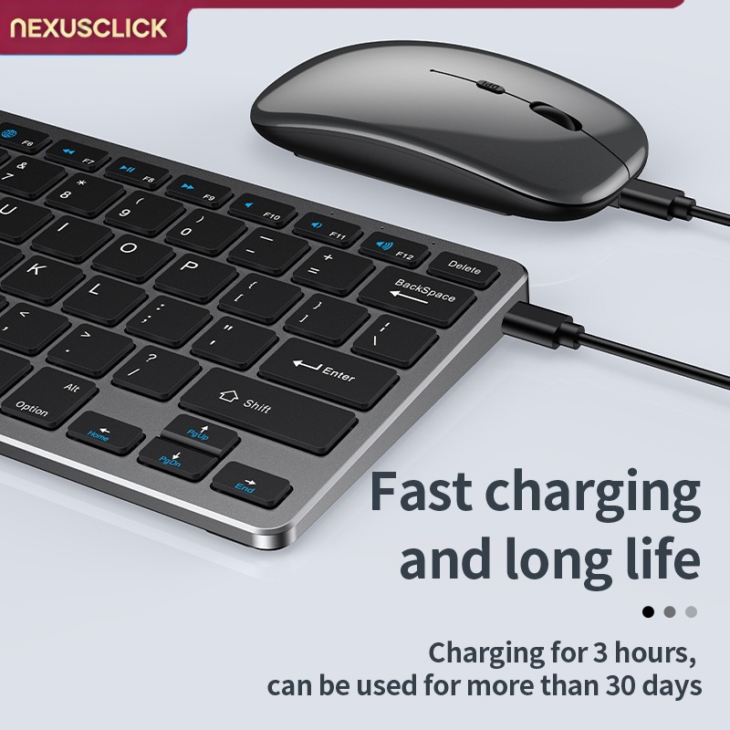 NexusClick 2.4G Wireless Keybo - Gaming Keyboard And Mouse Combo Wireless ulasan dan harga