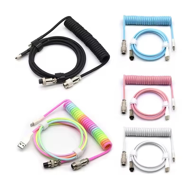 Kabel Melingkar Keyboard Mekan - Gaming Keyboard Type C ulasan dan harga