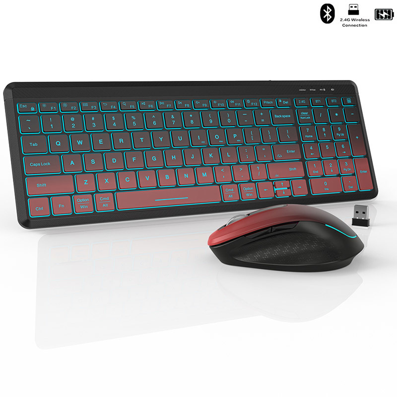 Keyboard dan Mouse nirkabel la - Gaming Keyboard And Mouse Combo Wireless ulasan dan harga