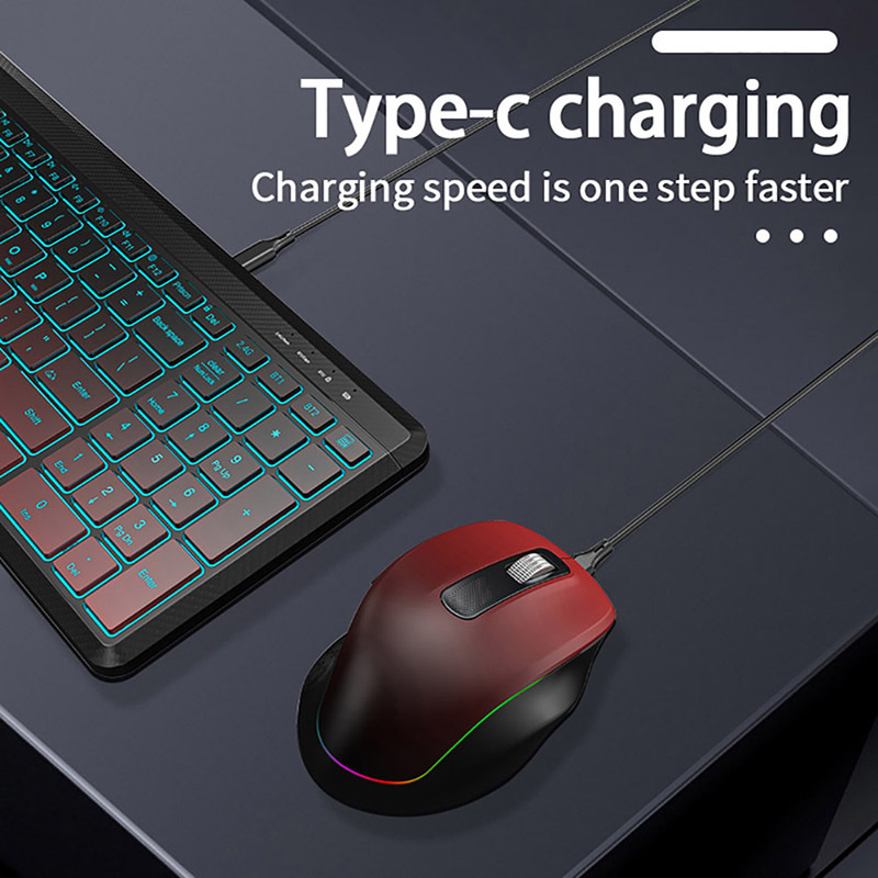 Keyboard dan Mouse nirkabel la - Gaming Keyboard And Mouse Combo Wireless ulasan dan harga