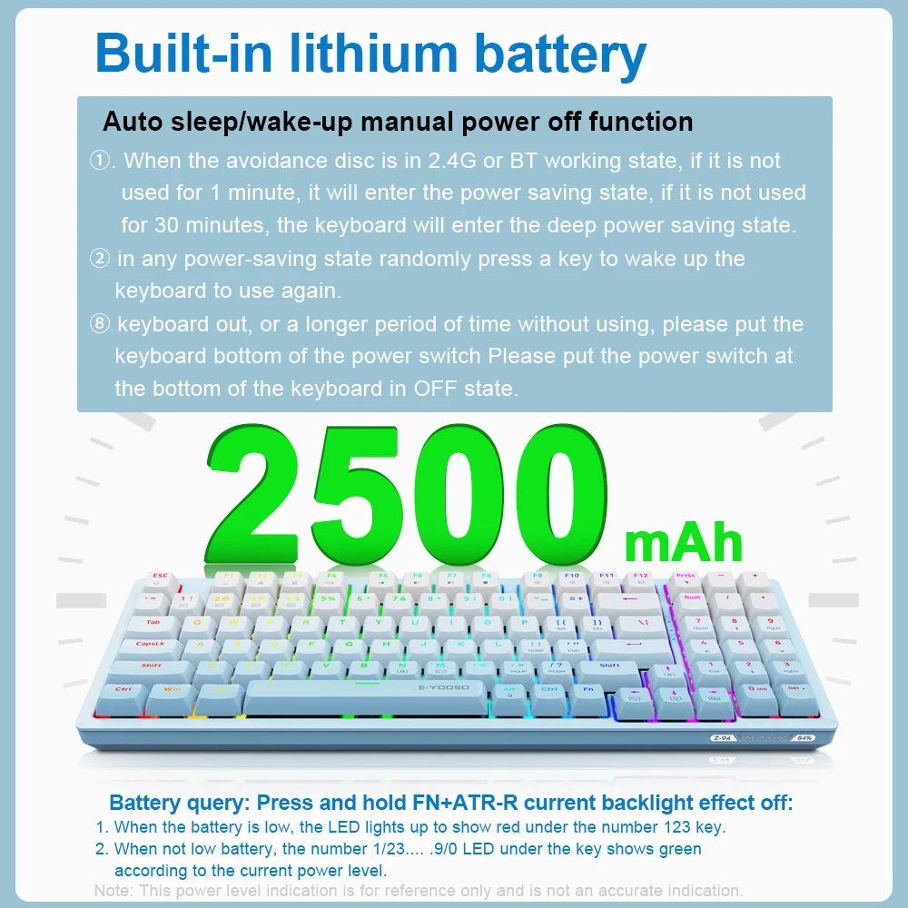 E-YOOSO Z94 RGB Keyboard Gamin - Gaming Keyboard E Yooso ulasan dan harga