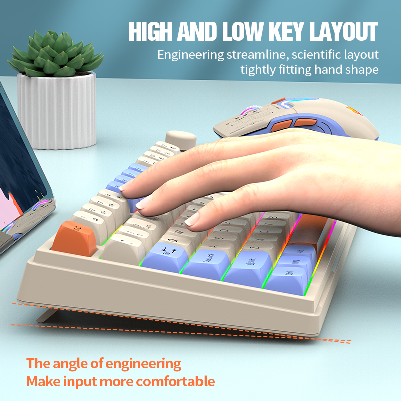 Kombo Keyboard dan Mouse Gamin - Gaming Keyboard Ergonomic ulasan dan harga