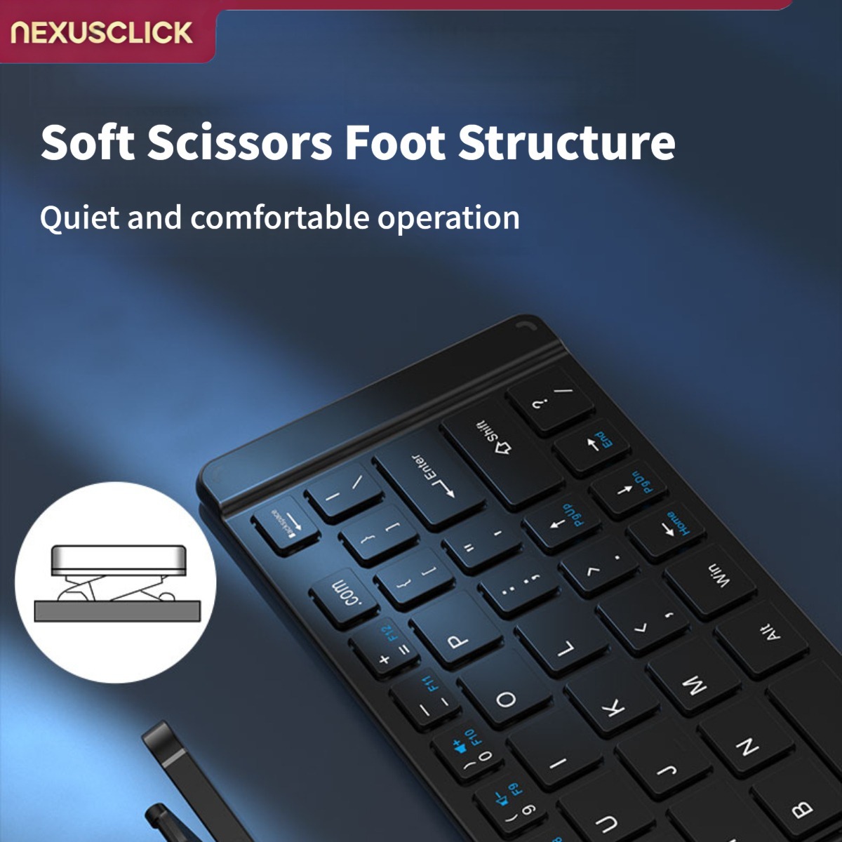 NexusClick Set Keyboard dan Mo - Gaming Keyboard And Mouse Combo Wireless ulasan dan harga