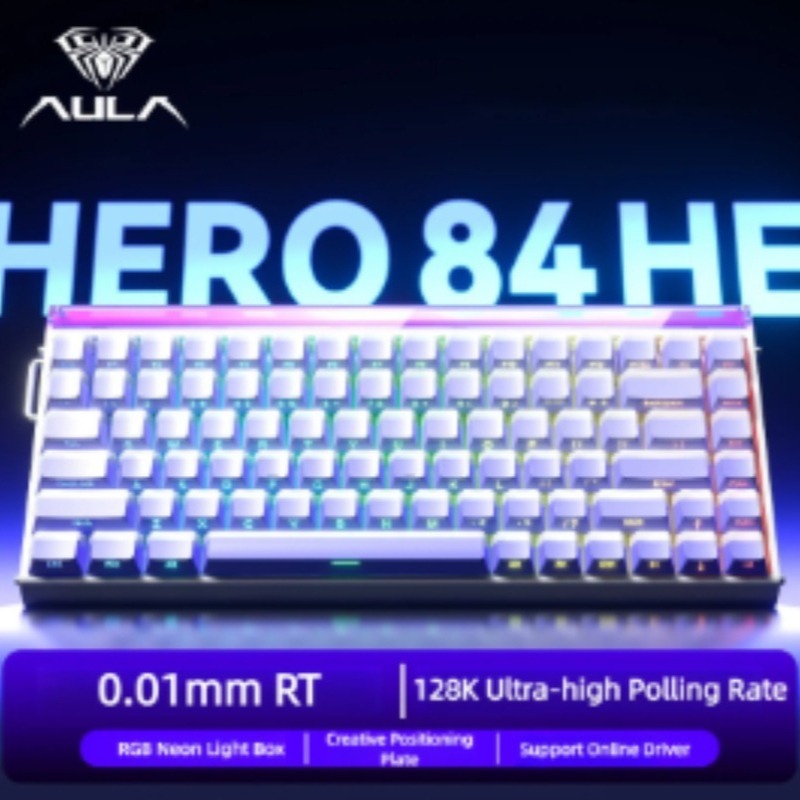 AULA HERO84 Keyboard Gaming Me - Gaming Keyboard Ergo ulasan dan harga