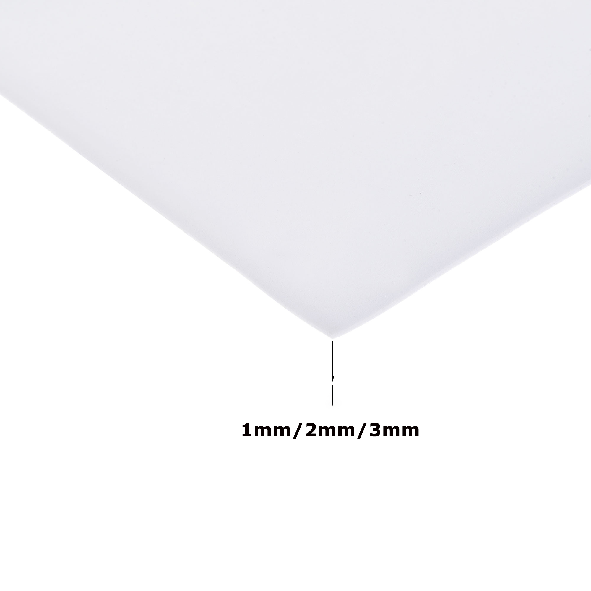 1 buah 1/2/3mm ketebalan putih - Polyurethane Foam Sheet ulasan dan harga
