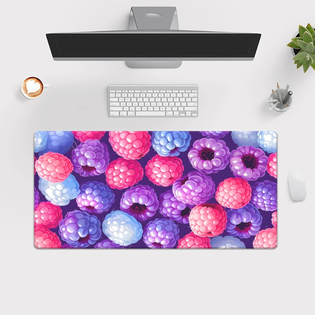 Alas Meja Seni Besi Berry Mix  - Gaming Keyboard Brand ulasan dan harga