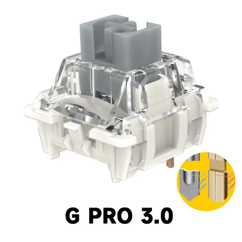 Gateron Pro 3.0 V3 saklar 3pin - Keyboard Lube Kit ulasan dan harga