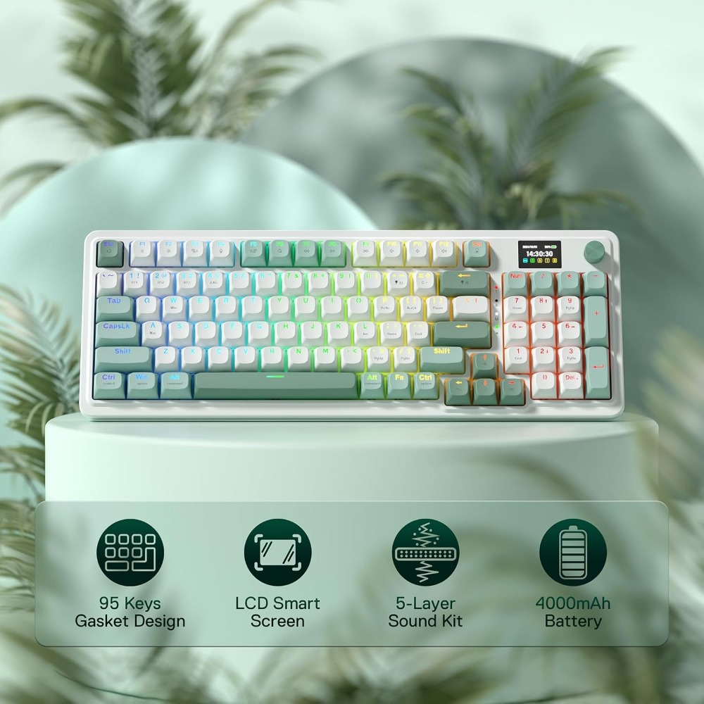 Keyboard Gaming Nirkabel 95 To - Gaming Keyboard No Noise ulasan dan harga