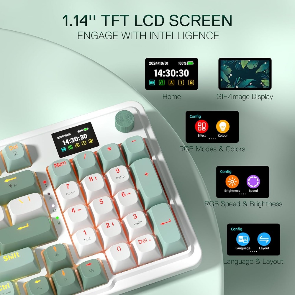 Keyboard Gaming Nirkabel 95 To - Gaming Keyboard No Noise ulasan dan harga