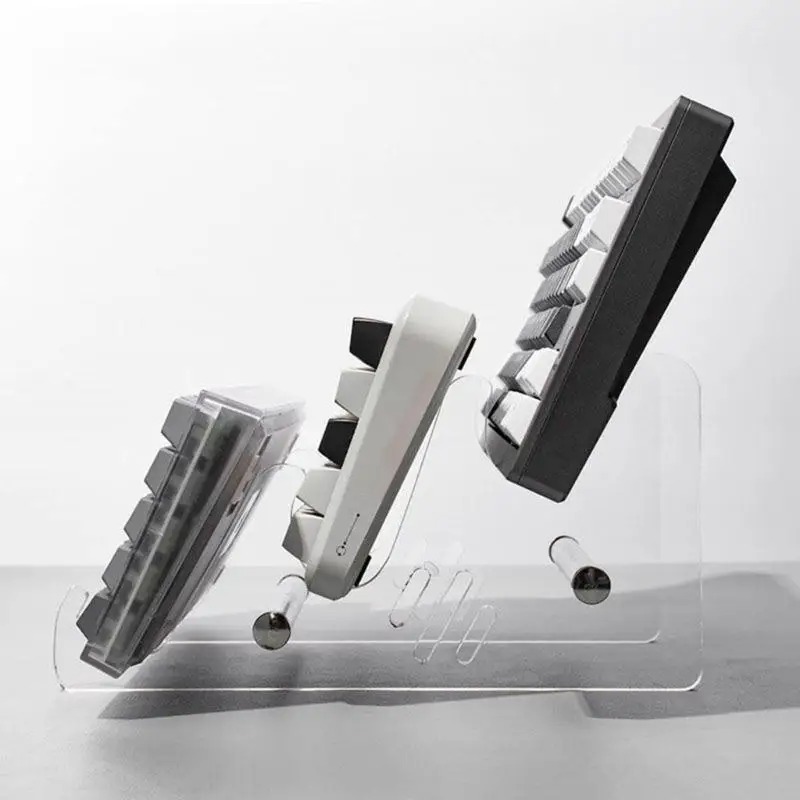 Stand Display Keyboard Mekanik - Keyboard Gaming Transparent ulasan dan harga