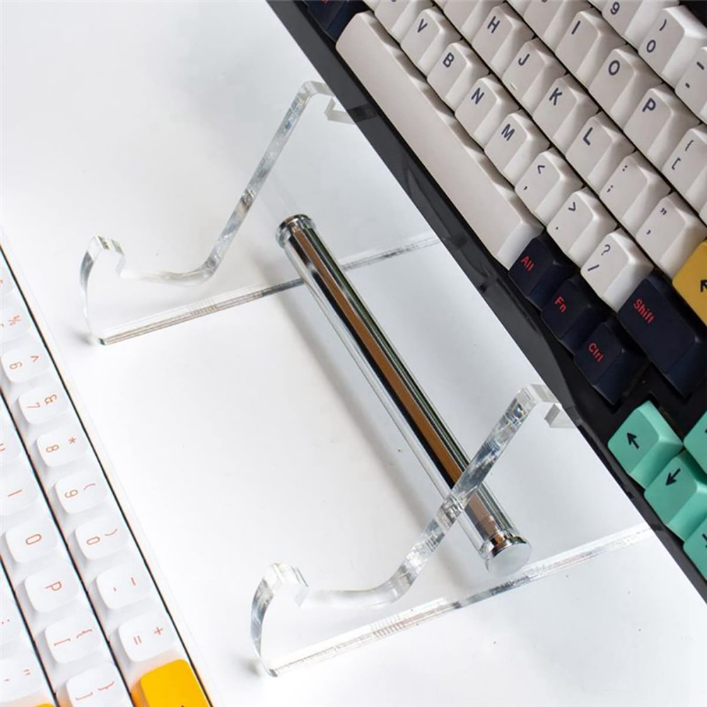 Stand Display Keyboard Mekanik - Keyboard Gaming Transparent ulasan dan harga