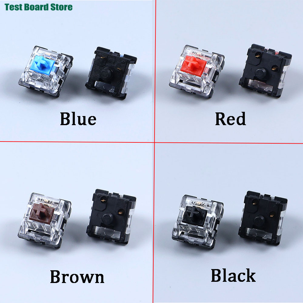 Sakelar Tombol Keyboard Taktil - Keyboard Gaming Transparent ulasan dan harga