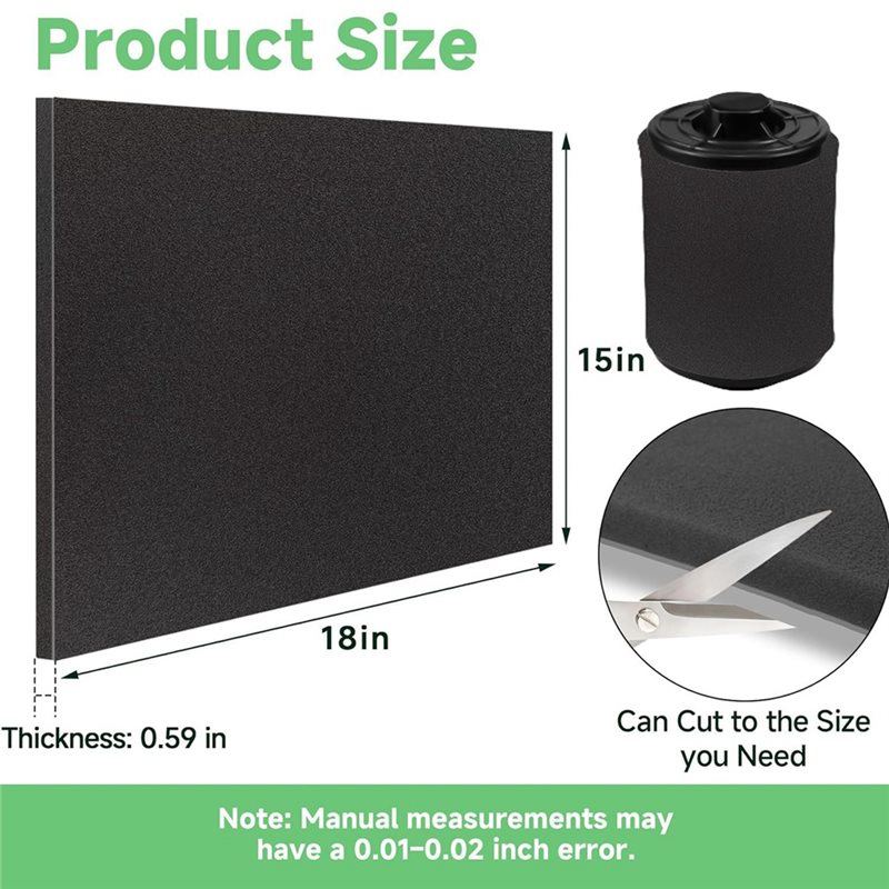 Penggantian Filter Udara Untuk - Polyurethane Foam Sheet ulasan dan harga