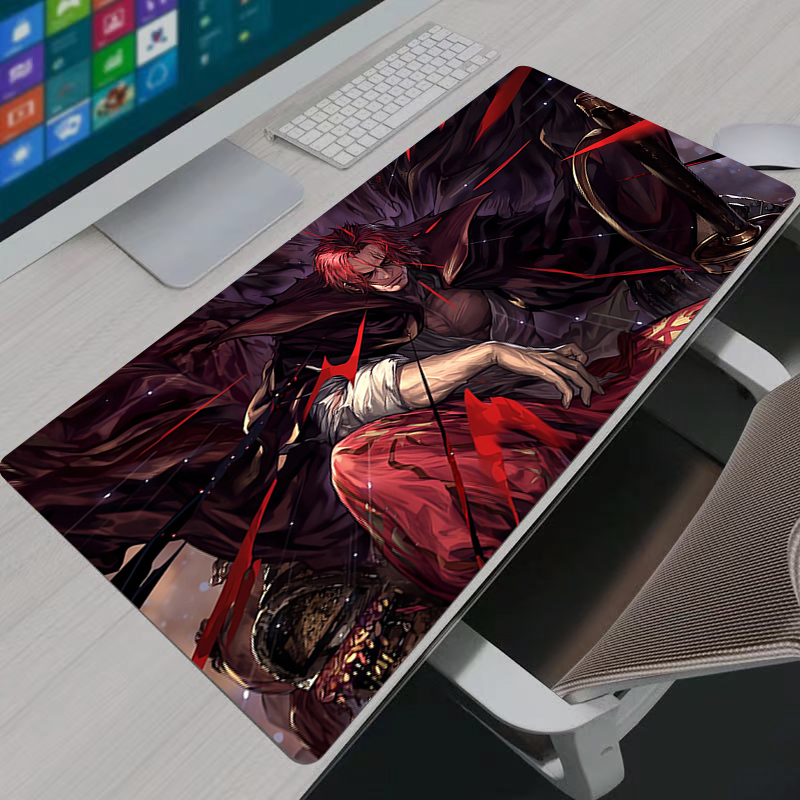 One Piece Shanks Mouse Pad Bes - Gaming Keyboard Tactile ulasan dan harga