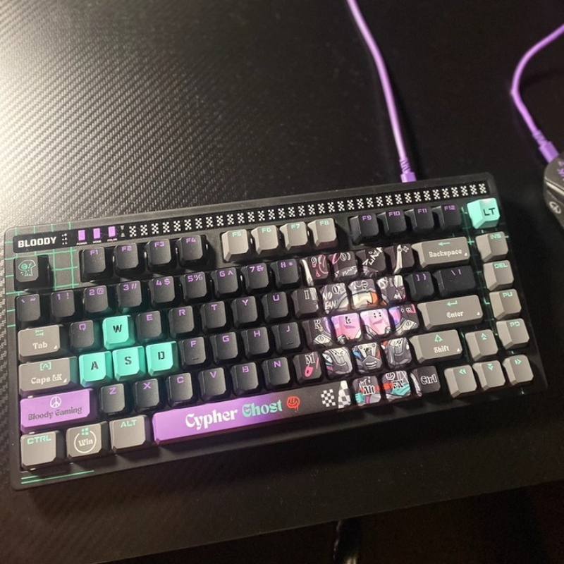 A4Tech AT75 Keyboard Mekanik H - Gaming Keyboard No Noise ulasan dan harga