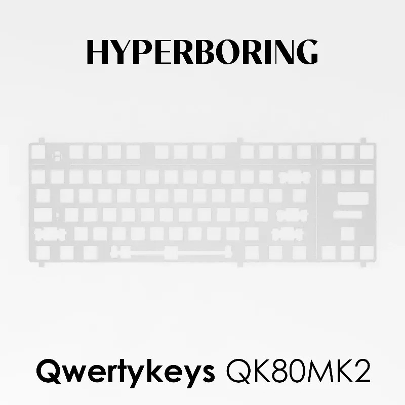 QK80MK2 Pelat Pemosisian Keybo - Gaming Keyboard Ergo ulasan dan harga