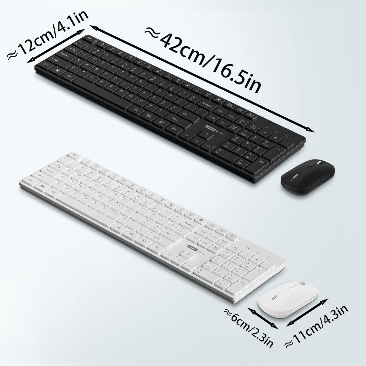 Lenovo KN220 Silent 2.4G Wirel - Gaming Keyboard Mouse Wireless ulasan dan harga