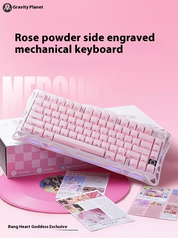 Grava Star Mercury K1 Keyboard - Keyboard Gaming Transparent ulasan dan harga