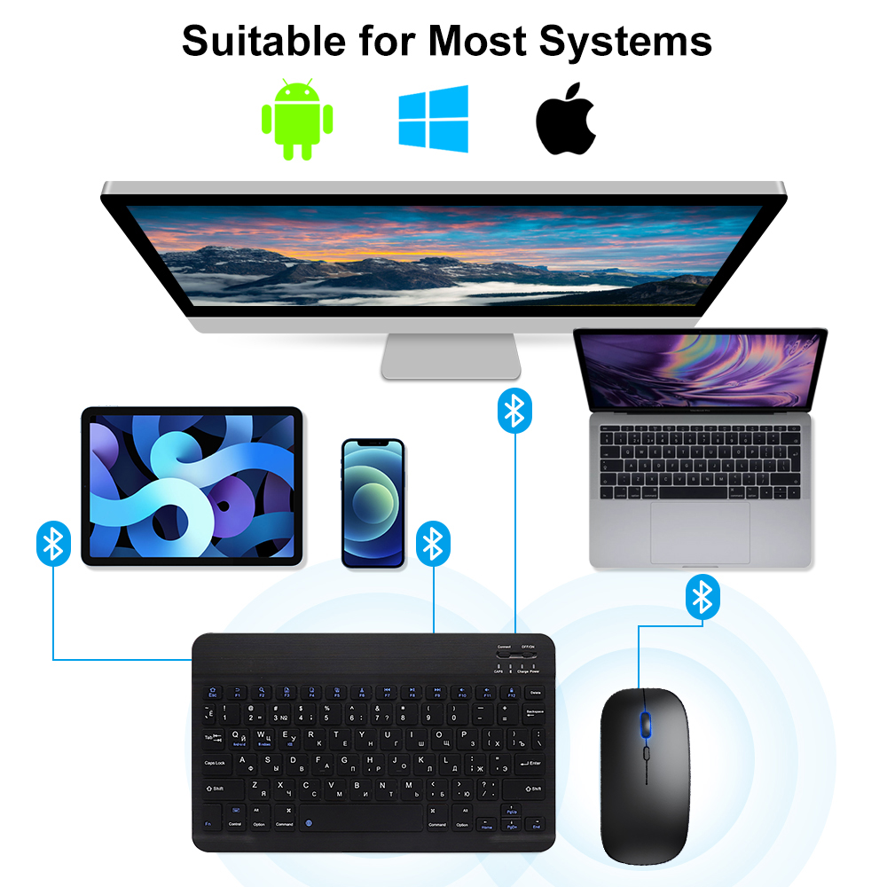 Keyboard dan Mouse Bluetooth,  - Gaming Keyboard Ergonomic ulasan dan harga