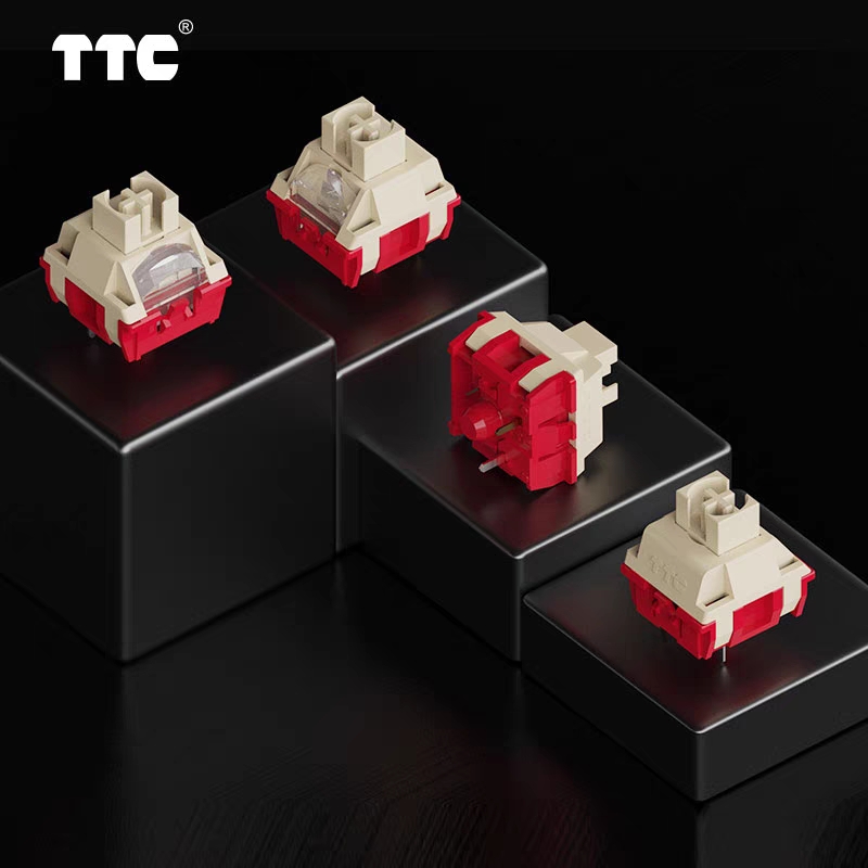 Saklar besi TTC saklar linier  - Gaming Keyboard No Noise ulasan dan harga