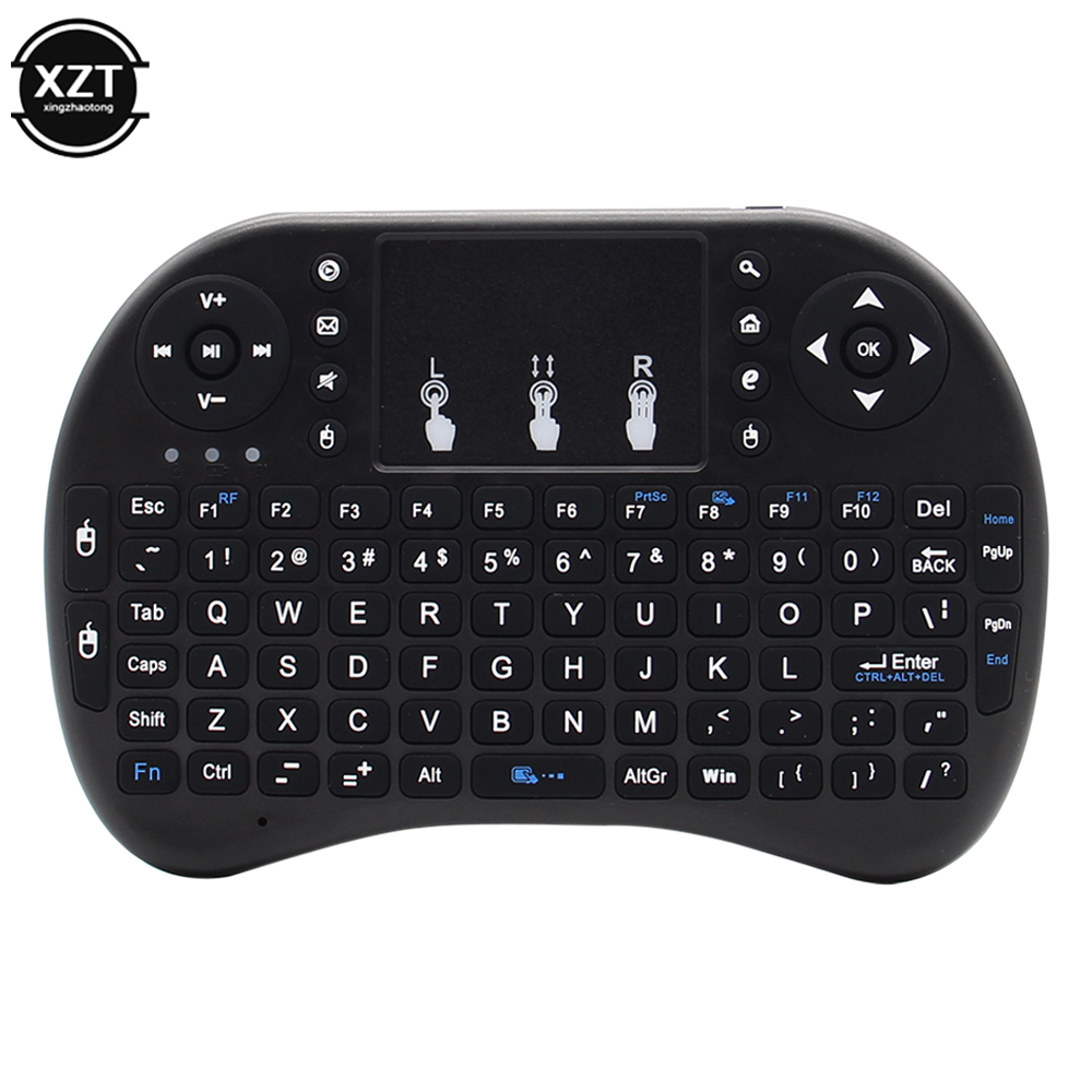 Papan ketik nirkabel Mini I8 P - Gaming Keyboard Mouse Wireless ulasan dan harga