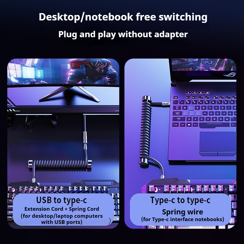 Kabel Keyboard Melingkar Eary  - Gaming Keyboard Ergo ulasan dan harga