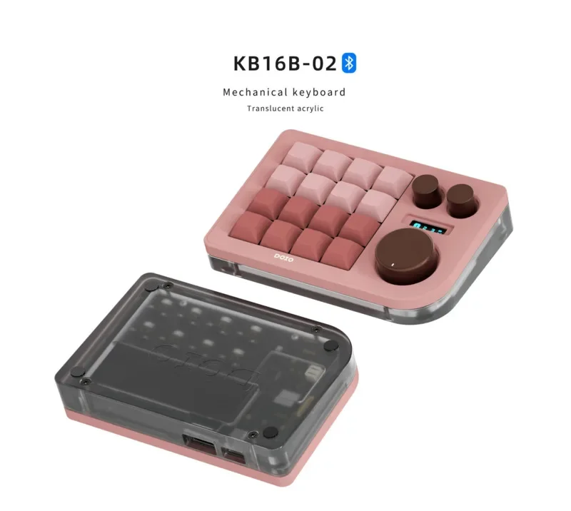 DOIO Keyboard mekanik Kb16b-02 - Gaming Keyboard Mini Mechanical ulasan dan harga
