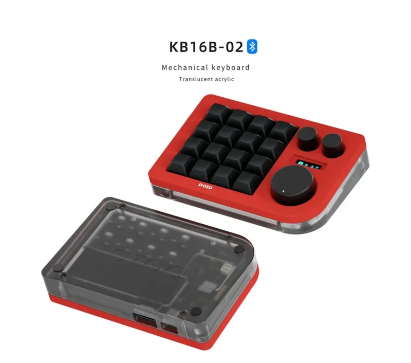 DOIO Keyboard mekanik Kb16b-02 - Gaming Keyboard Mini Mechanical ulasan dan harga