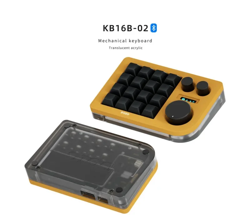 DOIO Keyboard mekanik Kb16b-02 - Gaming Keyboard Mini Mechanical ulasan dan harga