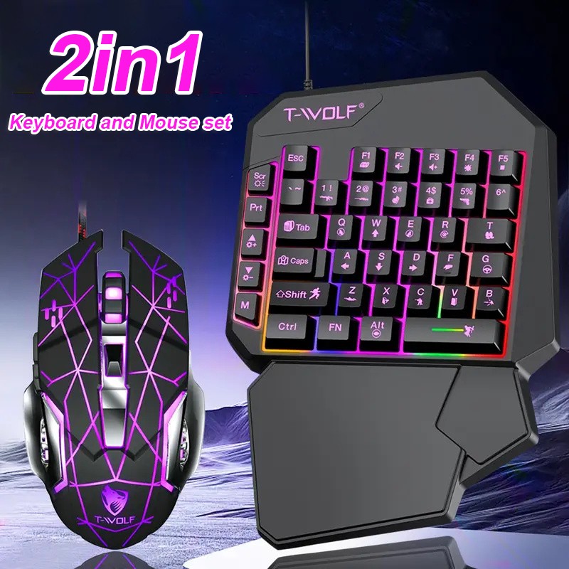 FocusOnPC TF900 2-in-1 Mobile  - Gaming Keyboard Mini Mechanical ulasan dan harga