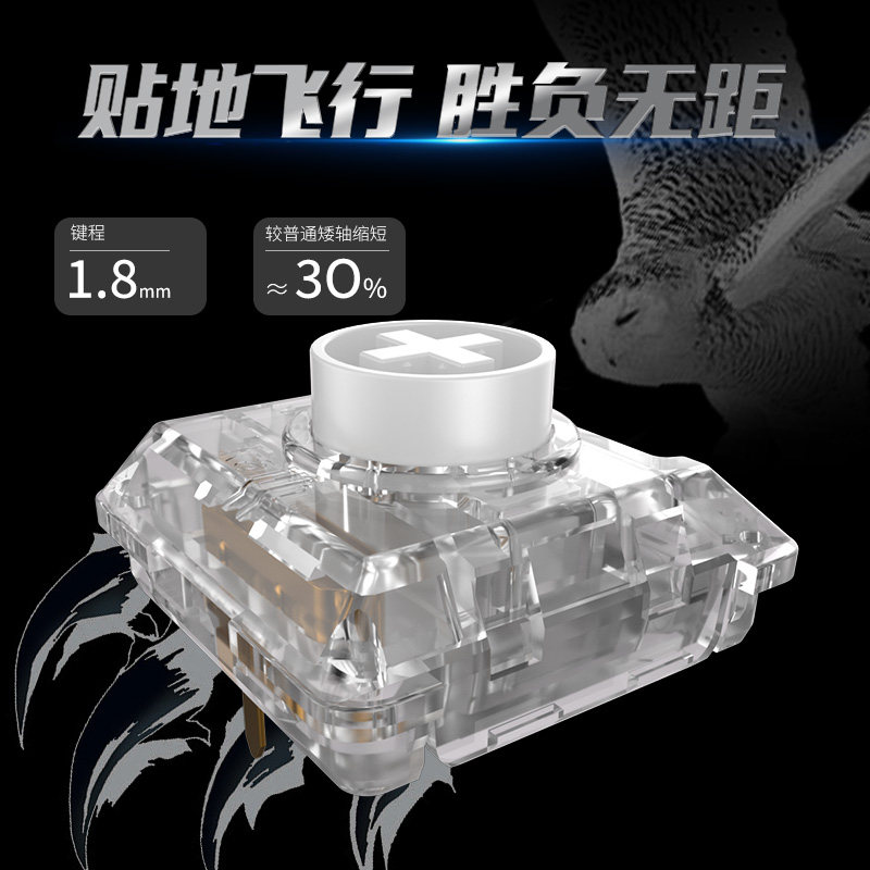 Kailh Choc White Owl Switch Mi - Gaming Keyboard Mini Mechanical ulasan dan harga