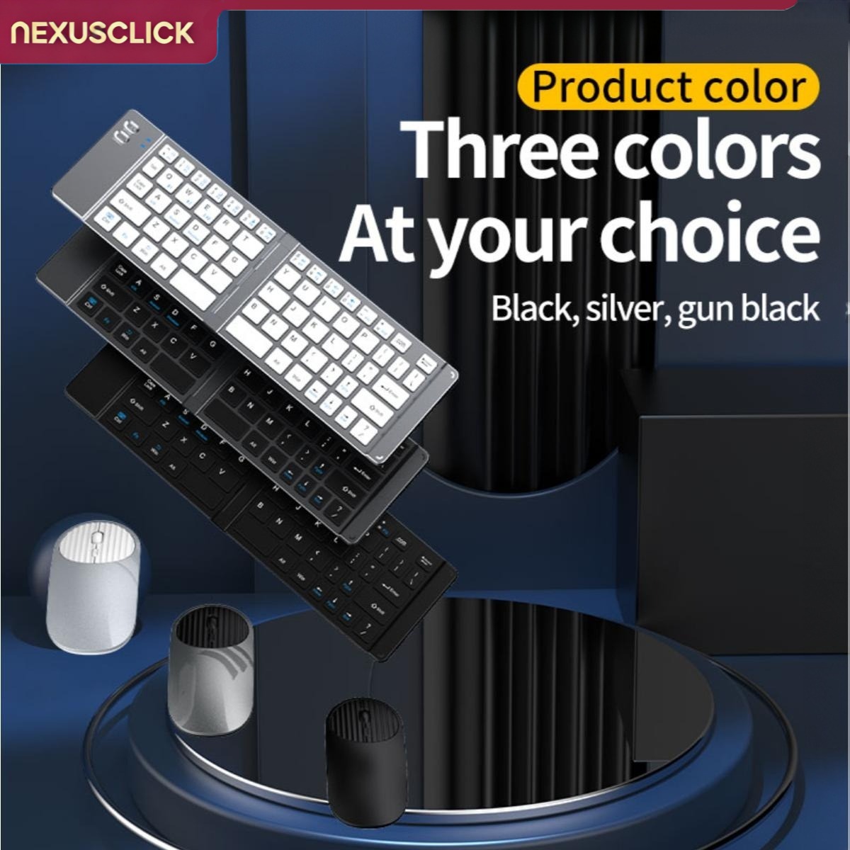 NexusClick Set Keyboard dan Mo - Gaming Keyboard And Mouse Combo Wireless ulasan dan harga
